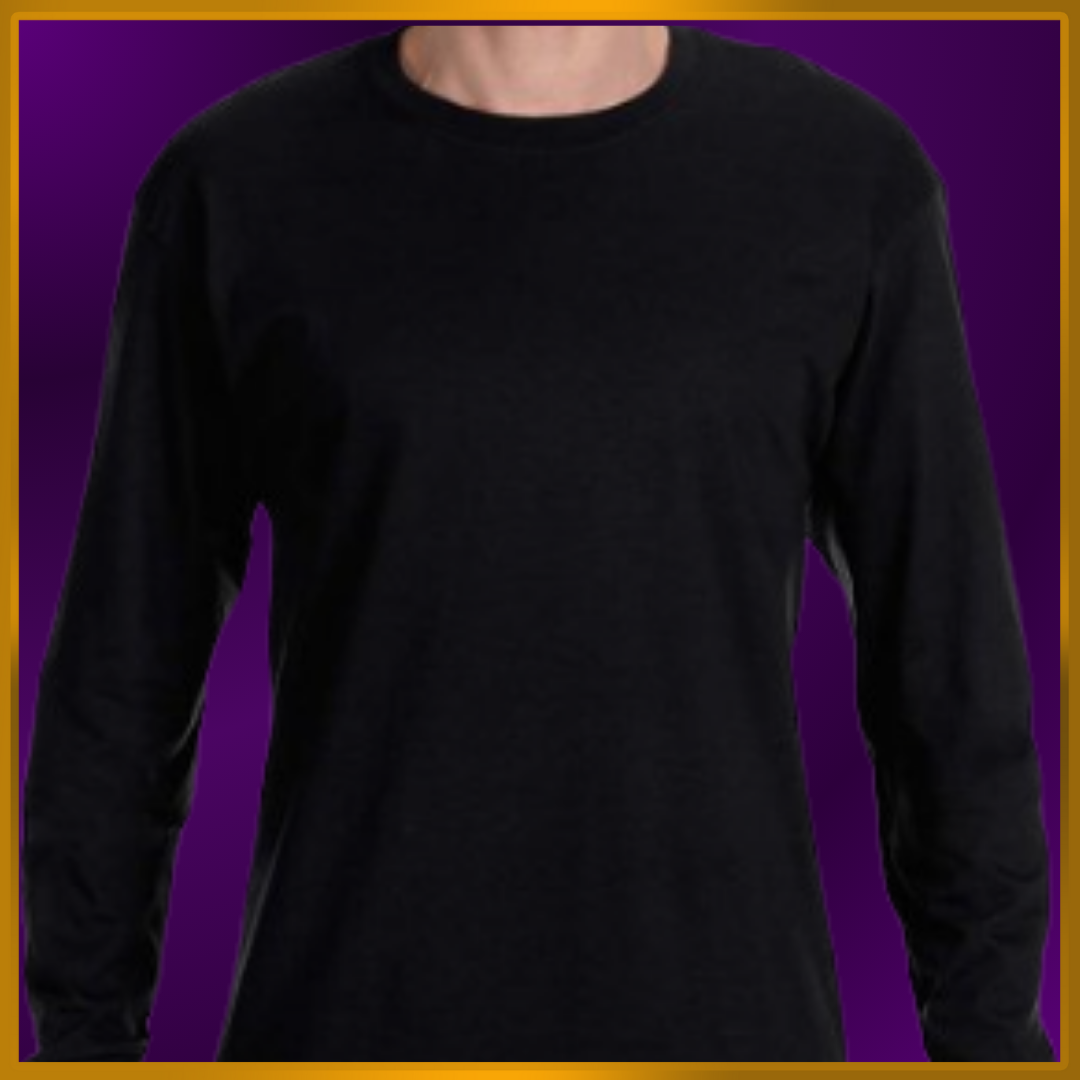 Unisex / 100% Cotton / LS (Includes 1 Big Design)